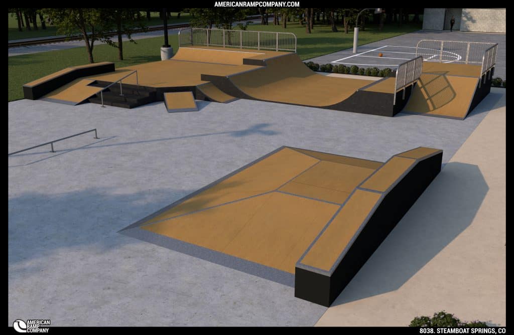 Here’s what the new skatepark at Howelsen Hill will look like